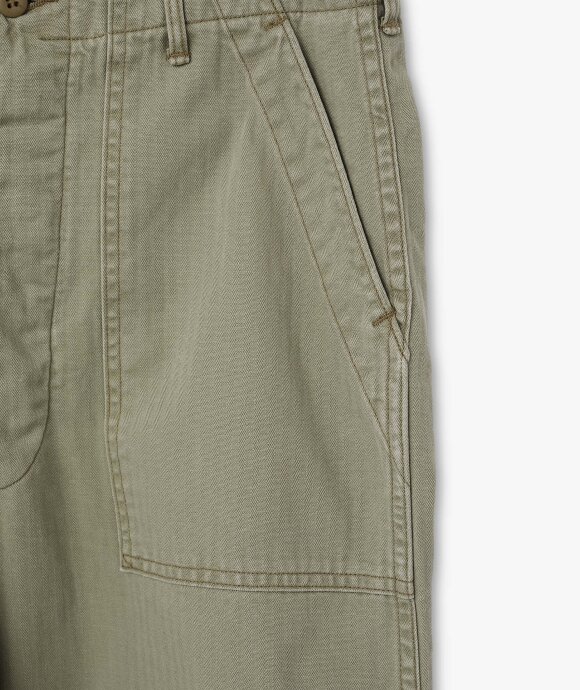 orSlow - Herringbone Summer Fatigue Pants