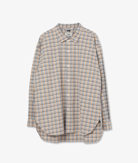 nanamica - Cotton Silk Euro Check Shirt