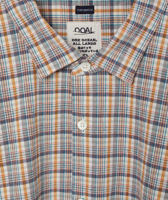 nanamica - Cotton Silk Euro Check Shirt