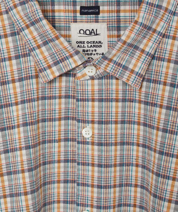 nanamica - Cotton Silk Euro Check Shirt