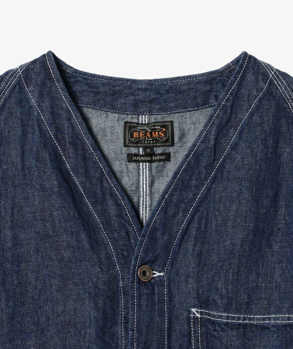 Beams Plus - Linen Twill Engineer Jacket