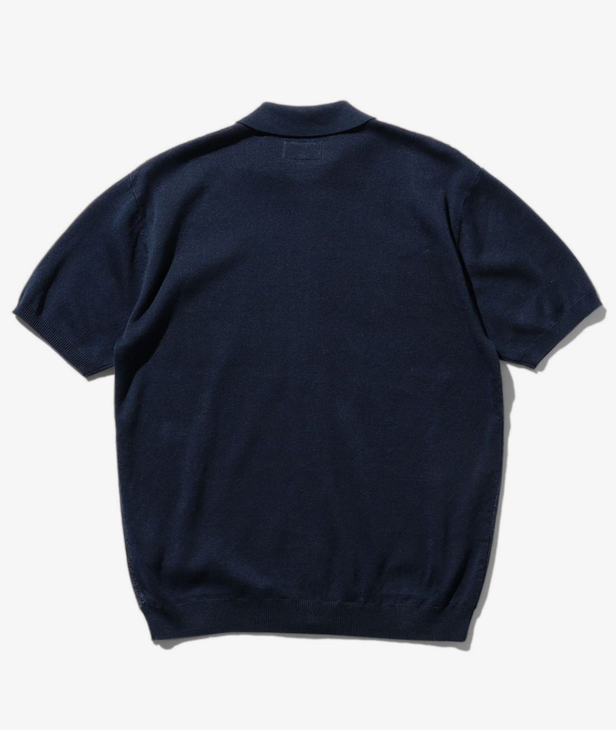 Tech Knit Vertical Stripe Zip Polo | Perry Ellis