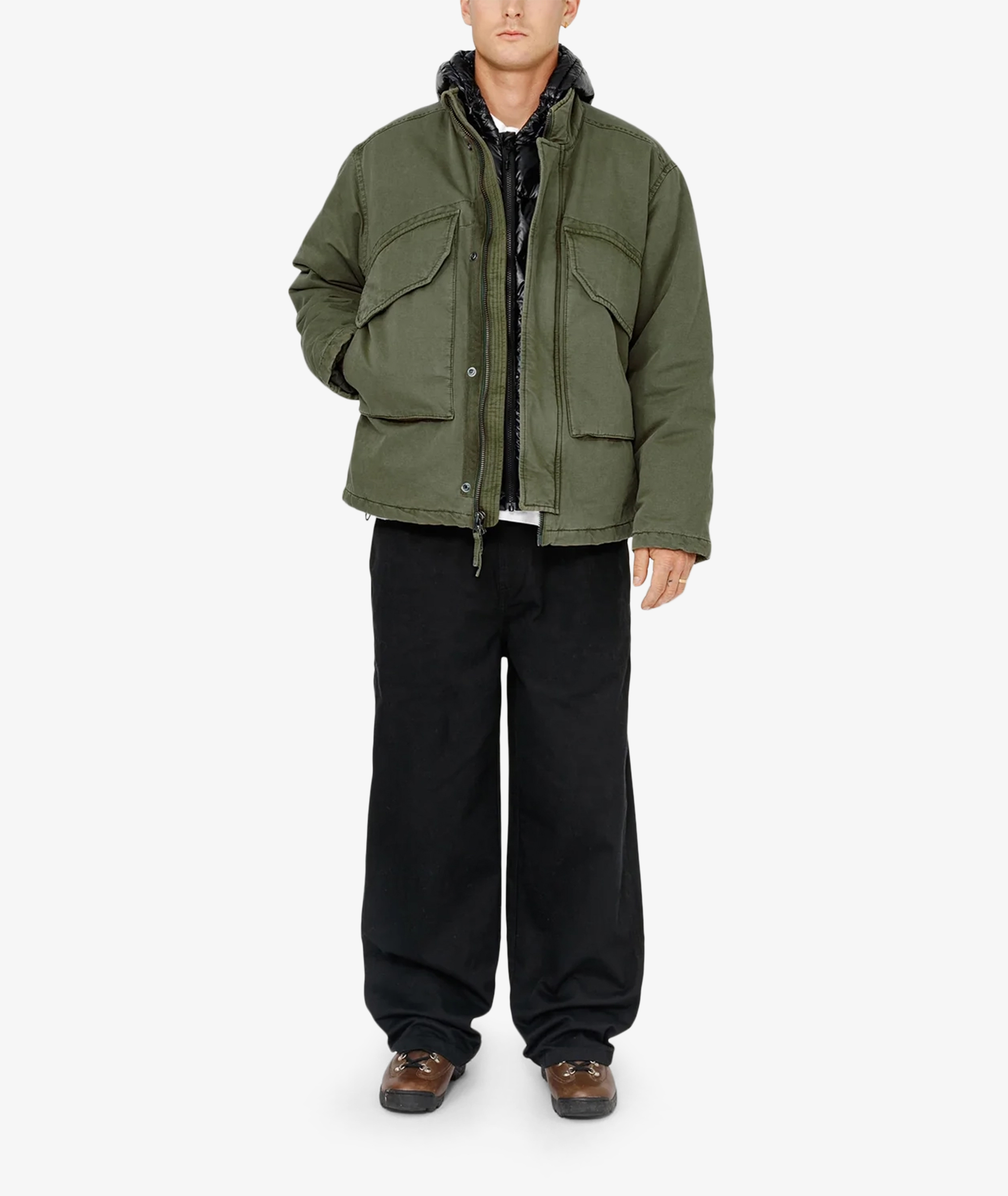 Stussy - BROWN SERGE WORKGEAR TROUSERS – LE LABO STORE